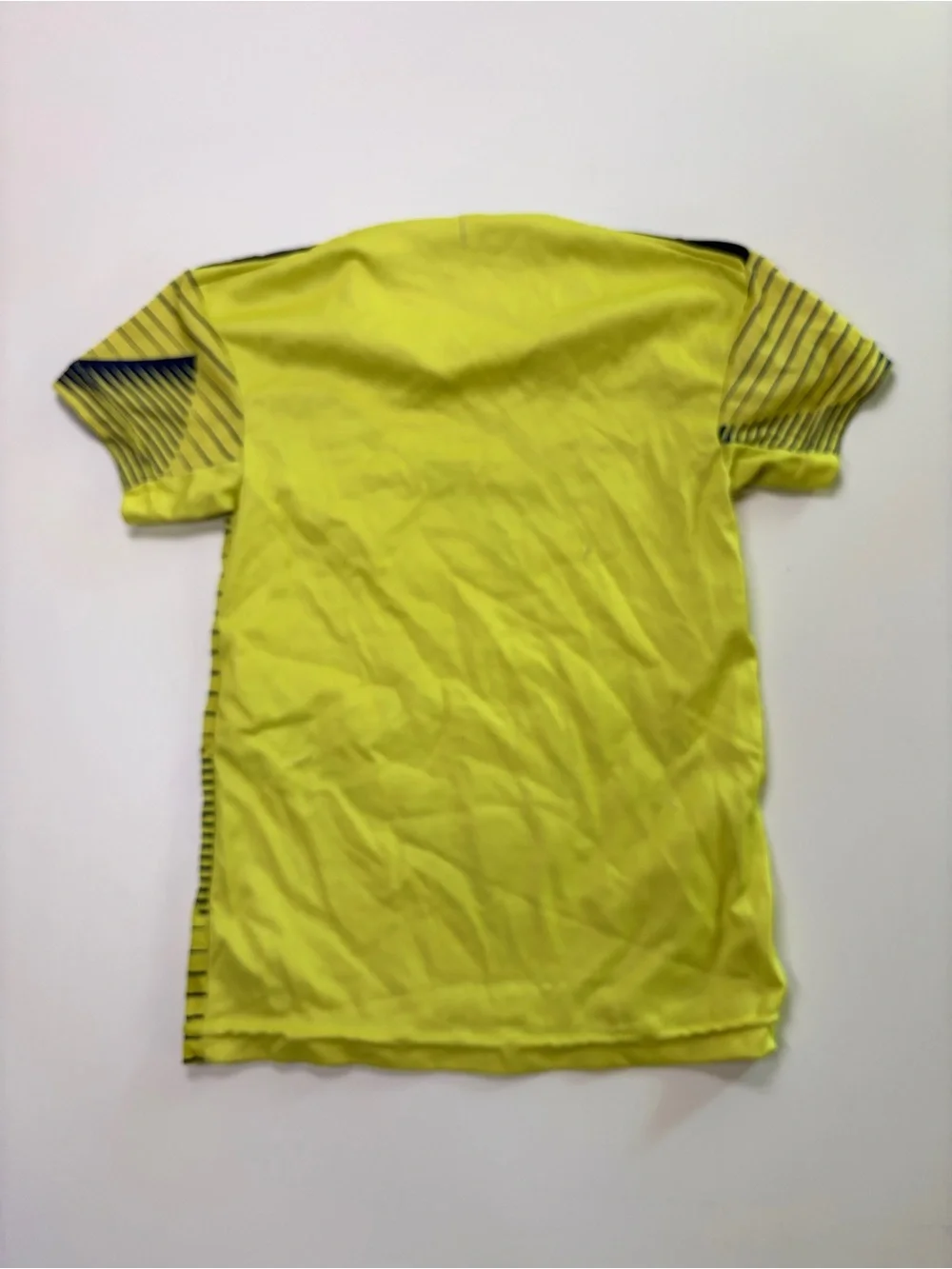 Colombia National Soccer Team Yellow Blue Retro Style Jersey